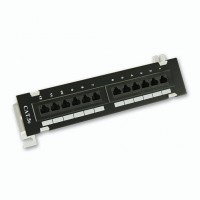 CAT.6 12 Port Wall Mount Panel